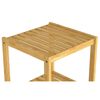 EISL Bathroom Shelf with 4 Compartments Bamboo 34x33x110 cm
