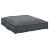 vidaXL Pallet Cushion Set 2 pcs Anthracite Oxford Fabric