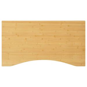 vidaXL Desk Top 100x60x4 cm Bamboo