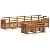 vidaXL Sofa Sets 8 pcs Natural Solid Acacia Wood