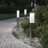 vidaXL Bollard Lights with Sensor 3 pcs 50 cm Stainless Steel IP44