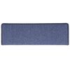 vidaXL Stair Mats 30 pcs 65x21x4 cm Blue Rectangular Edge