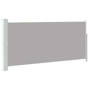 vidaXL Retractable Side Awning 140 x 300 cm Grey