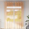 vidaXL Voile Curtains with Grommets 2 pcs Orange 140x300 cm
