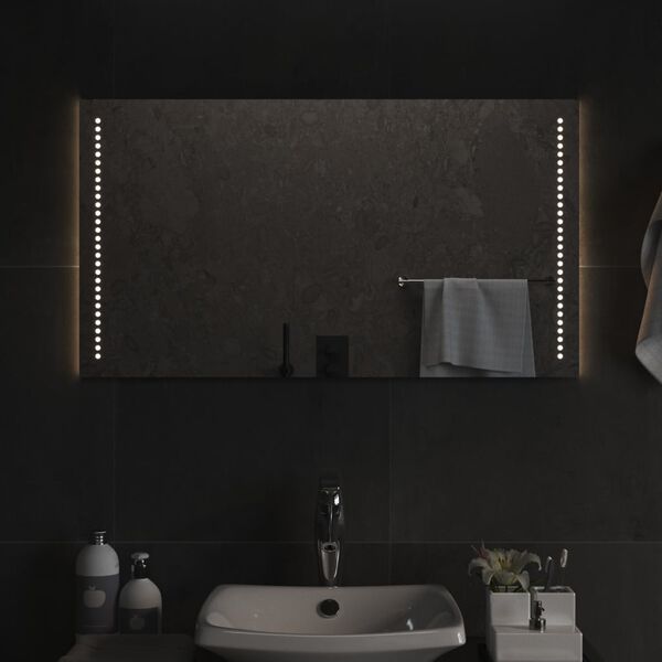 vidaXL LED Bathroom Mirror 50x90 cm