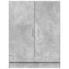 vidaXL Washing Machine Cabinet Concrete Grey 70.5x71.5x91.5 cm