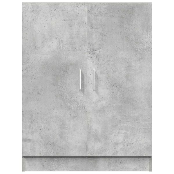 vidaXL Washing Machine Cabinet Concrete Grey 70.5x71.5x91.5 cm