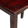 vidaXL Nesting Side Tables 3 pcs Brown Solid Mahogany Wood
