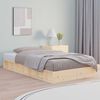 vidaXL Bed Frame without Mattress 100x200 cm Solid Wood
