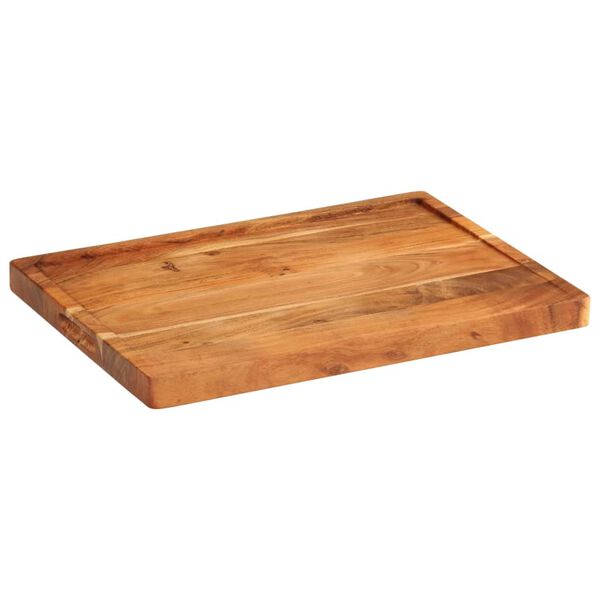 vidaXL Chopping Board 52x38x3.5 cm Solid Wood Acacia