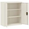 vidaXL File Cabinet White 90x40x145 cm Steel