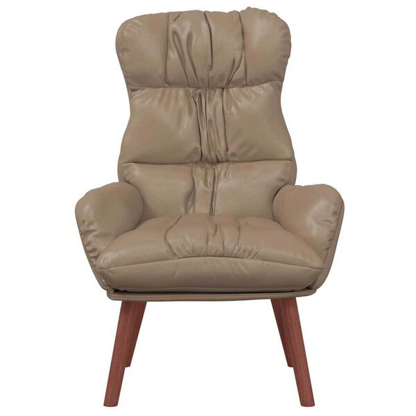 vidaXL Armchair Cappuccino 69 x 74 x 93 cm Artificial Leather