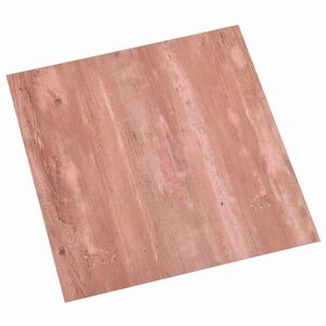 vidaXL Self-adhesive Flooring Planks Red 30.5 x 30.5 cm 20 pcs PVC