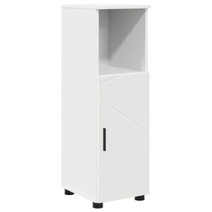 vidaXL Bathroom Cabinet White 30 x 35 x 95 cm Engineered wood & Metal