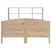vidaXL Bookcase Bed without Mattress 120x200cm Solid Wood Pine