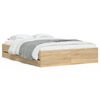 vidaXL Bed Frame with Drawers without Mattress Sonoma Oak 120x200 cm