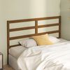 vidaXL Bed Headboard Honey Brown 146x4x100 cm Solid Wood Pine