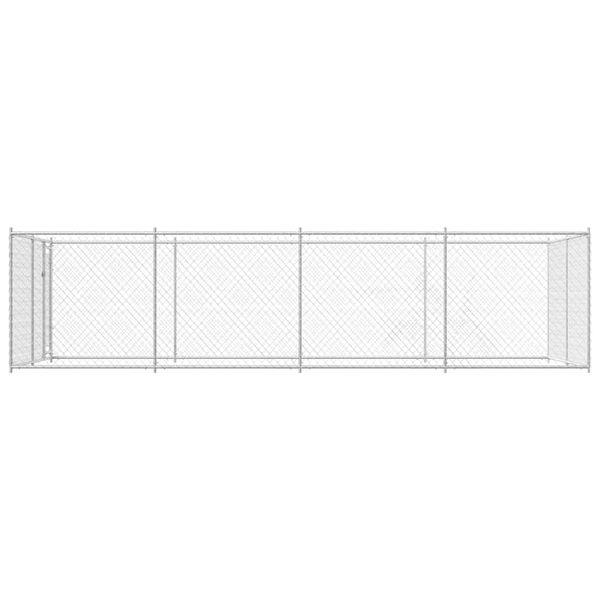 vidaXL Outdoor Dog Kennel 7.6x3.8x1.9 m