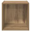 vidaXL Wall Cabinet 2 pcs Artisan Oak 37 x 37 x 37 cm Engineered Wood