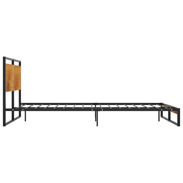 vidaXL Bed Frame without Mattress Metal 120x200 cm