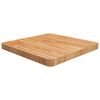 vidaXL Table Top | Light Brown | Solid Oak Wood | Standard | Durable