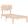 vidaXL Bed Frame without Mattress 90x190 cm Single Solid Wood