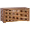 vidaXL Rope Box 80x40x40 cm Solid Teak Wood