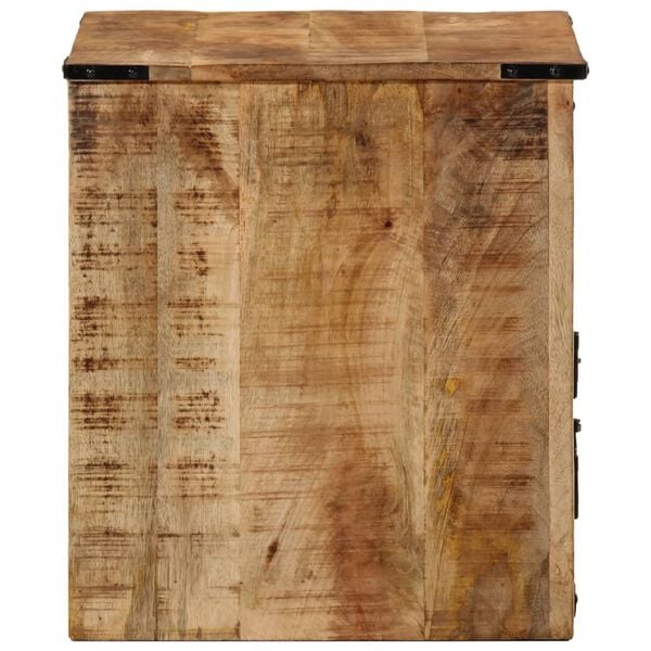 vidaXL Bedside Cabinet 45x40x45 cm Solid Wood Mango