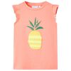 Kids'T-shirt Neon Coral 140