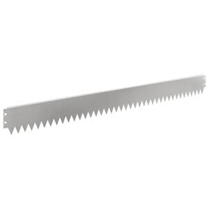 vidaXL Lawn Edging 10 pcs 103 x 10 cm Steel Silver