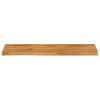 vidaXL Table Top Live Edge 110x30x3.8 cm Solid Wood Mango