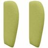 vidaXL Headboard Ear Green 40 x 23 x 6 cm Fabric