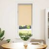 vidaXL Roller Blind Blackout Beige 45x130 cm Fabric Width 40.7 cm Polyester
