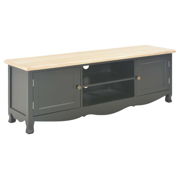 vidaXL TV Cabinet Black 120x30x40 cm Wood