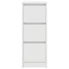 vidaXL Sideboard White 29.5x34x76 cm Engineered Wood