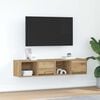vidaXL TV Cabinets 2 pcs Artisan Oak 60x31x25.5 cm Engineered Wood