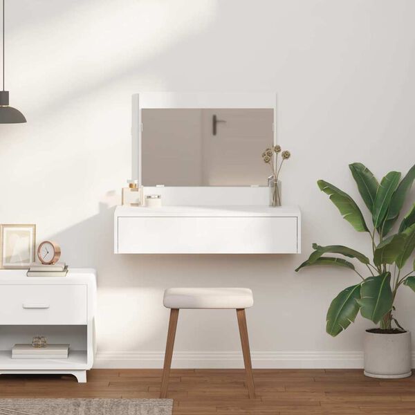 vidaXL Dressing Table White 83 x 40 x 70 cm Engineered Wood