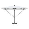 vidaXL Parasol Sand 286 x 285 x 270 cm Aluminium