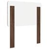vidaXL Headboard with Headboard Brown Oak 75 cm Engineered wood