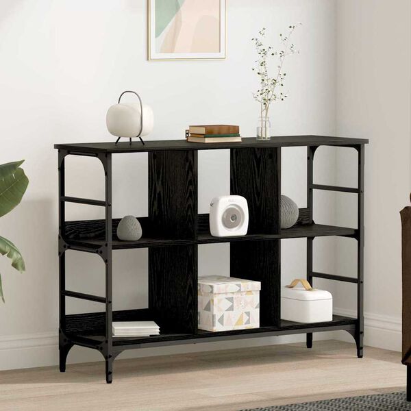 vidaXL Sideboard Black 102 x 32 x 73.5 cm Engineered wood