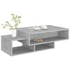 vidaXL Coffee Table Concrete Grey 105x55x32 cm Engineered Wood