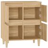 vidaXL Sideboard Sonoma Oak 60x35x70 cm Engineered Wood