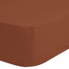 Good Morning Fitted Sheet 90x220 cm Terracotta