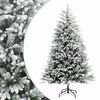 vidaXL Artificial Hinged Christmas Tree 240 cm PVC and Metal