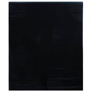 vidaXL Window Film Static Frosted Black 45x500 cm PVC