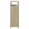 vidaXL Shoe Cabinet Sonoma Oak 75x34x112 cm Engineered Wood