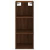 vidaXL Highboard Brown Oak 34.5x34x180 cm Engineered Wood