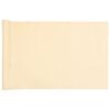vidaXL Balcony Privacy Screen Cream 700x75 cm PVC