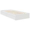 vidaXL Storage Bed with Headboard White 90 x 200 cm Engineered Wood
