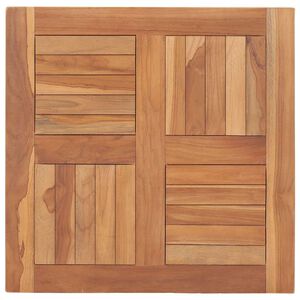 vidaXL Table Top | Teak | Solid Teak Wood | 60x60 cm | Durable | Teak Table Top